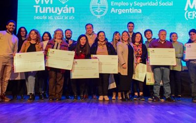 Emprendedores de Tunuyán recibieron grandes beneficios gracias al programa de empleo independiente 