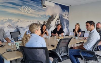 Una delegación alemana visitó Tunuyán para trabajar en el cuidado del medio ambiente