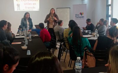En Tunuyán comenzó el dictado del idioma francés destinado al sector turístico
