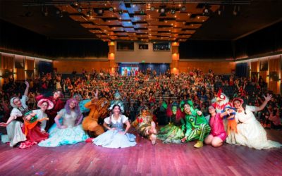 2.500 niños festejaron el día de los Jardines en el Auditorio Municipal de Tunuyán