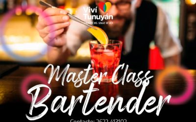 Clase magistral de bartender innovadora llega a Tunuyán