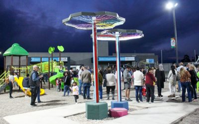 El distrito de Villa Seca inauguró su esperada plaza de juegos