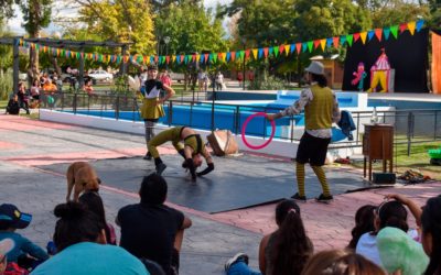 La Muni llegó con el circo a las escuelas de Tunuyán