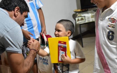 Multiplicar es la tarea: más de 4.500 kits escolares entregados en Tunuyán