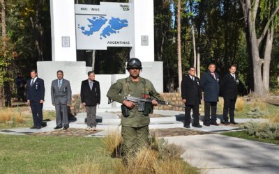 Emotivo homenaje a los veteranos y caídos en la Guerra de Malvinas en Tunuyán