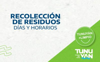 Recolección de residuos durante el feriado de Semana Santa