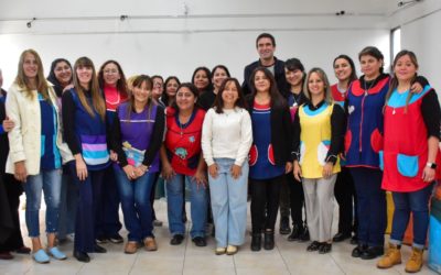 Compromiso con la primera infancia: Tunuyán entregó materiales a los 13 jardines maternales municipales