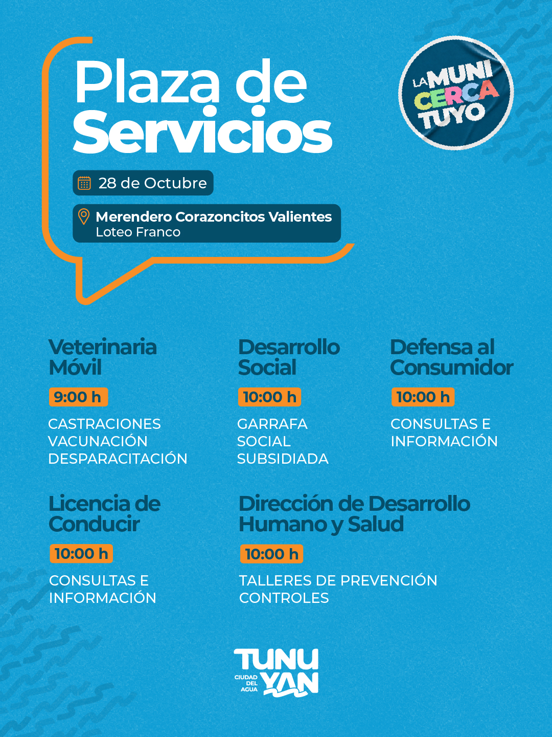 Plaza de servicios web oct